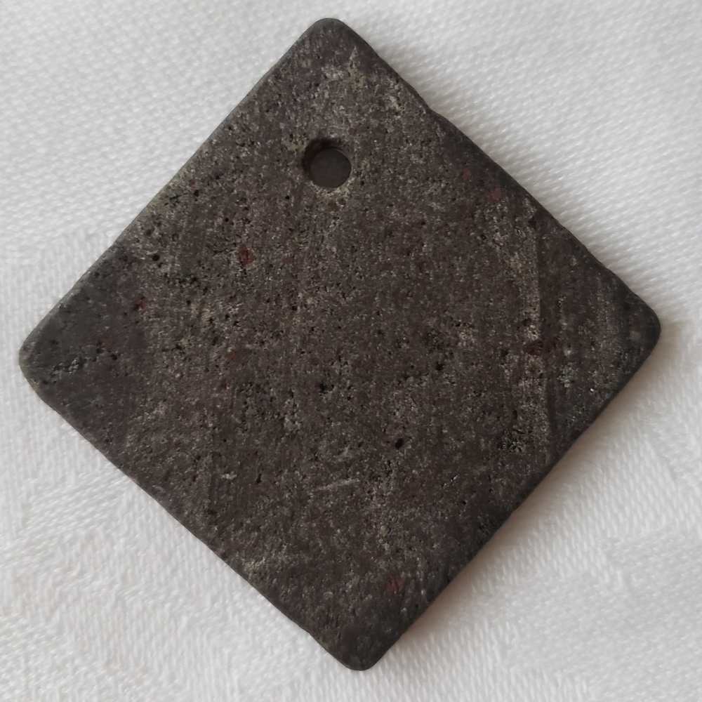 Stone & Ceramic Pendant - Picture 3 of 3